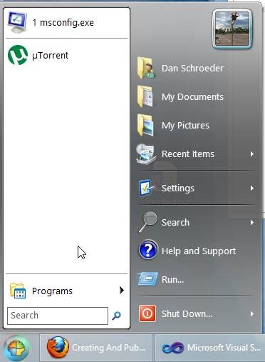 Classic Shell start menu