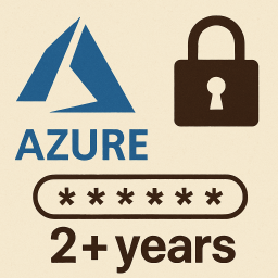 Azure secrets 2+ years